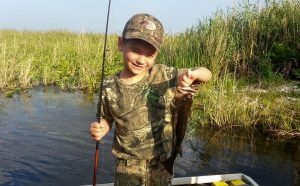 Everglades Airboat Bass fishing