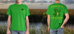 macks fish camp, fighting gator, fighting irish, irish, everglades go brach